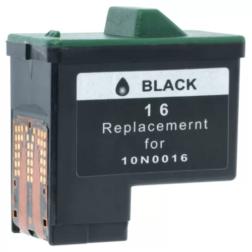 VHBW Inkjet Printer Cartridge for Lexmark 10N0227, 16, 10N0026, 10N0217, 27, 17, 26, 10N0016 - B/C/M/Y