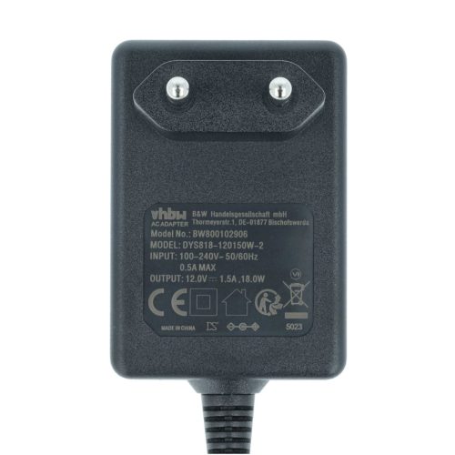 VHBW Hálózati adapter Datalogic EN60950-1 helyett - 10,6 cm