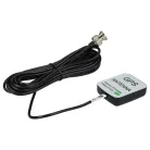 VHBW GPS Antenna for Garmin GPSMap Sat Nav - Magnetic base, 5 m, BNC connector, black