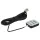 VHBW GPS Antenna for Garmin GPSMap Sat Nav - Magnetic base, 5 m, BNC connector, black