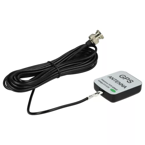 VHBW GPS Antenna for Garmin GPSMap Sat Nav - Magnetic base, 5 m, BNC connector, black