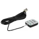 VHBW GPS Antenna for Garmin GPSMap Sat Nav - Magnetic base, 5 m, BNC connector, black