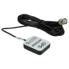 VHBW GPS Antenna for Garmin GPSMap Sat Nav - Magnetic base, 5 m, BNC connector, black