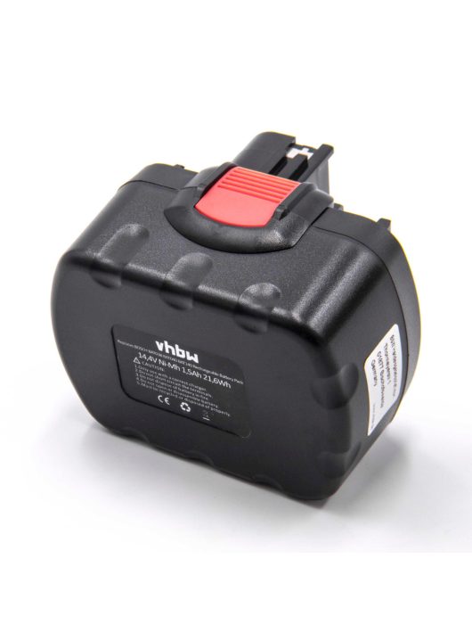 Elektromos kéziszerszámgép akkumulátor Bosch 13614, 15614, GSR 14.4V eszközökhöz - 14.4V, NiMH, 1500mAh