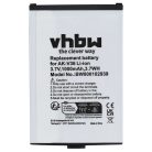 VHBW Senior mobile phone battery for Emporia AK-V37, AK-V35, AK-V35T, AK-V36 - 1000 mAh 3.7 V Li-Ion - Smartphone battery