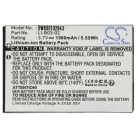 VHBW GPS Akku LI-B03-02 - 1500 mAh 3,7 V Li-Ion