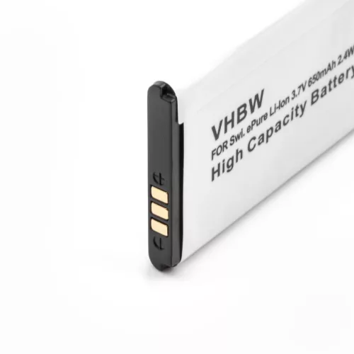 VHBW Vezetékes telefon akku Swissvoice C0487, 20405928, SV20405855, 043048 - 600 mAh 3,7 V Li-Ion