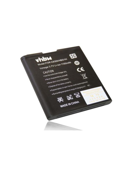 Mobiltelefon akku HB5I1-hez - 1100 mAh 3,7 V Li-Ion - Okostelefon akku