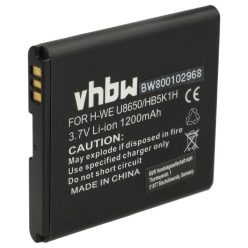   VHBW Mobile Phone Battery for Huawei HB5K1H - 1200 mAh 3.7 V Li-Ion - Smartphone Battery