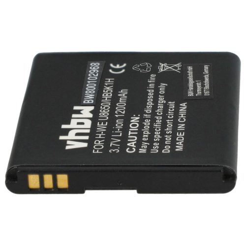 VHBW Mobile Phone Battery for Huawei HB5K1H - 1200 mAh 3.7 V Li-Ion - Smartphone Battery