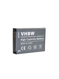   Videokamera akkumulátor Toshiba PC1733E-1BRS, PX1733-hoz - 700 mAh 3,7 V Li-Ion