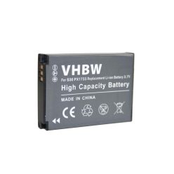   Videokamera akkumulátor Toshiba PC1733E-1BRS, PX1733-hoz - 700 mAh 3,7 V Li-Ion