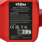 VHBW Electric Power Tool Battery Klauke RA4, RA5, RA3 – 3000 mAh, 12 V, NiMH