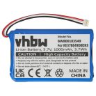 VHBW GPS Akku Garmin 361-00035-03 - 1000 mAh 3,7 V Li-Ion