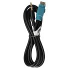 VHBW Alpine KCE-237B AUX Audioadapter Kabel, 100 cm, 13,5 cm, USB