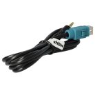 VHBW Alpine KCE-237B AUX Audioadapter Kabel, 100 cm, 13,5 cm, USB