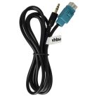 VHBW Alpine KCE-237B AUX Audioadapter Kabel, 100 cm, 13,5 cm, USB