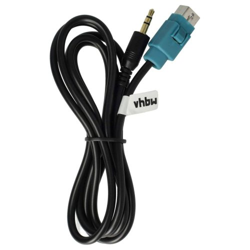 VHBW Alpine KCE-237B AUX Audioadapter Kabel, 100 cm, 13,5 cm, USB