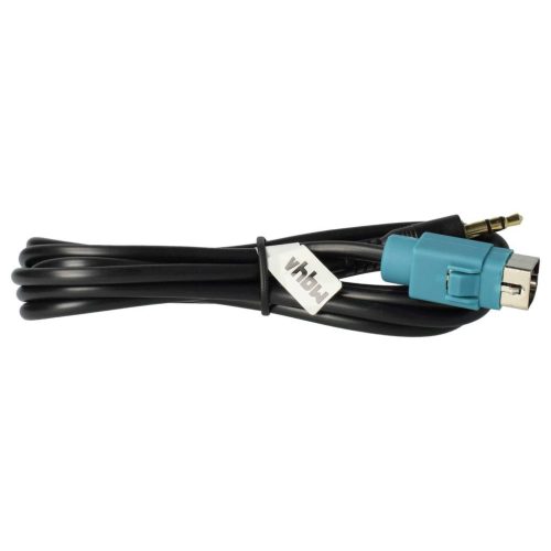 VHBW Alpine KCE-237B AUX Audioadapter Kabel, 100 cm, 13,5 cm, USB