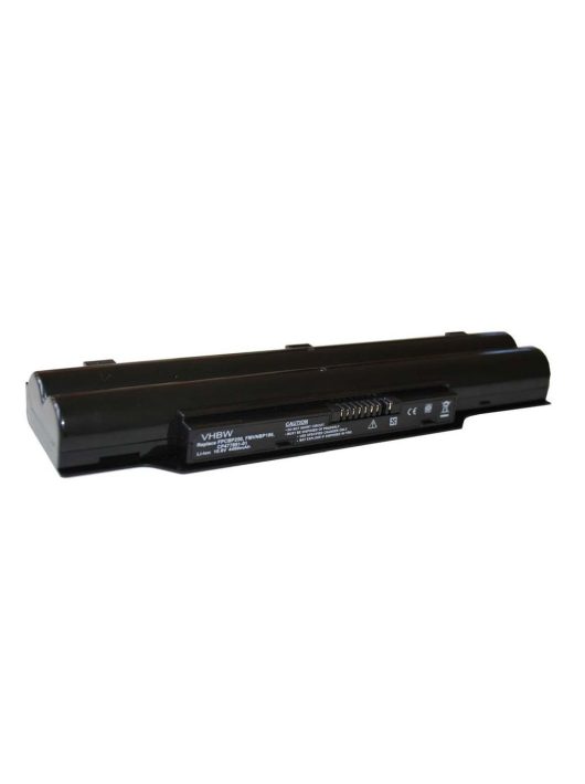 Notebook akkumulátor  Fujitsu Siemens CP477891-03, CP477891-01 - 4400 mAh 11,1 V Li-Ion, fekete