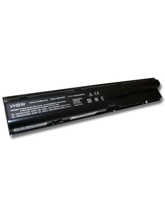 Notebook akkumulátor  HP 633733-1A1, 633733-151, 3ICR19/66-2 - 4400 mAh 11,1 V Li-Ion, fekete