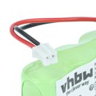 VHBW Weather Station Battery CUSTOM-178, 25AAH3BMX-2 - 350 mAh 3.6 V NiMH