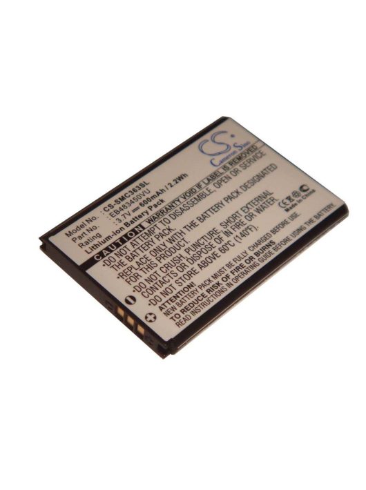 Mobiltelefon akkumulátor  Samsung EB483450VU - 600 mAh 3,7 V Li-Ion