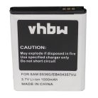 VHBW Mobiltelefon akkumulátor  Samsung EB454357VU, EB454357VA - 1000 mAh 3,7 V Li-Ion