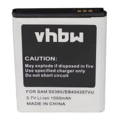   Mobiltelefon akkumulátor  Samsung EB454357VU, EB454357VA - 1000 mAh 3,7 V Li-Ion