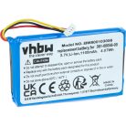 VHBW GPS Battery Garmin Drive 51, Garmin DriveSmart 55, 65, 61 LMT-S - 1100 mAh 3.7 V Li-Ion
