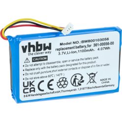   VHBW GPS Battery Garmin Drive 51, Garmin DriveSmart 55, 65, 61 LMT-S - 1100 mAh 3.7 V Li-Ion
