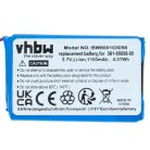 VHBW GPS Battery Garmin Drive 51, Garmin DriveSmart 55, 65, 61 LMT-S - 1100 mAh 3.7 V Li-Ion