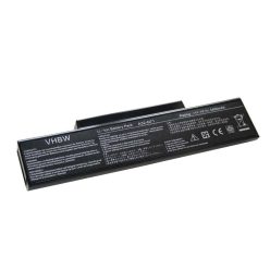   Notebook akkumulátor  Asus 70-NX01B1000Z, 70-NXH1B1000Z - 4400 mAh 11,1 V Li-Ion, fekete