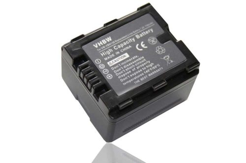 Videokamera akkumulátor Panasonic VW-VBN130-hoz - 1100 mAh 7,2 V Li-Ion