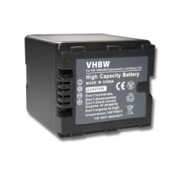   Videokamera Akku für Panasonic VW-VBN130E-K, VW-VBN130E, VW-VBN130 - 2200 mAh 7,2 V Li-Ion