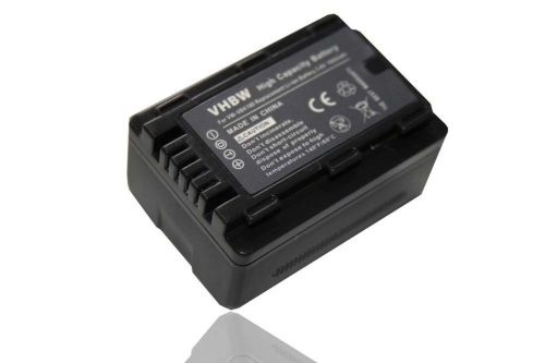 Videokamera akkumulátor Panasonic VW-VBK180-K, VW-VBK180, VW-VBK360 - 1600 mAh 3,6 V Li-Ion