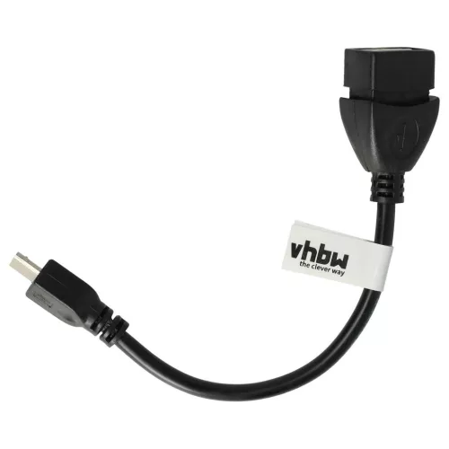 VHBW Nokia CA-157 OTG adapter - Micro-USB-USB port (female)