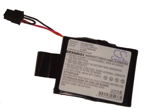 VHBW IBM 44V5193, 39J5554, 39J5555, 42R8305 RAID Controller - 3400 mAh 3.7 V Li-Ion
