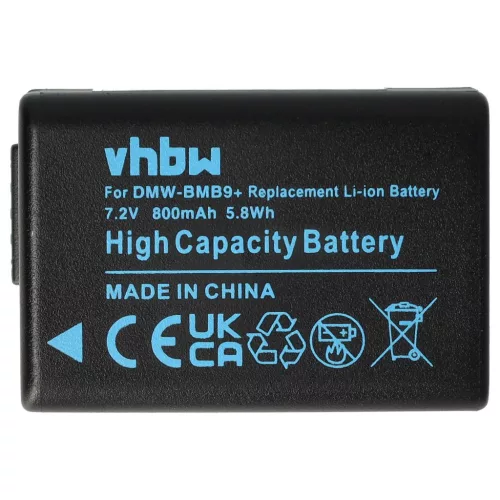 VHBW Leica BP-DC9E, BP-DC9 Akku - 800 mAh, 7,2 V, Li-Ion mit Informationschip