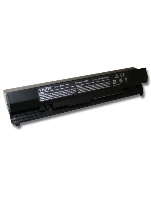 Notebook akkumulátor  Dell 312-0229, 12-0142, 06P147, 00R271 - 4400 mAh 11,1 V Li-Ion, fekete