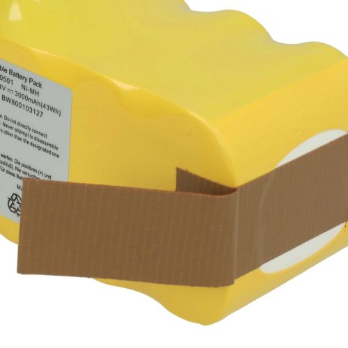 VHBW Battery for 11702 - 3000 mAh, 14.4 V, NiMH