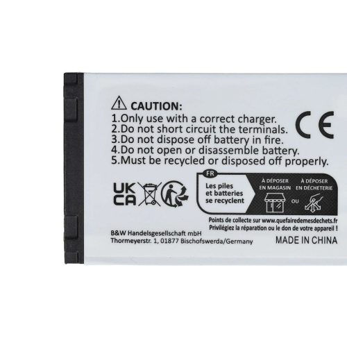 VHBW Senior mobile phone battery Emporia AK-C115 - 1050 mAh 3.7 V Li-Ion - Smartphone battery