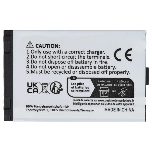 VHBW Senior mobile phone battery Emporia AK-C115 - 1050 mAh 3.7 V Li-Ion - Smartphone battery