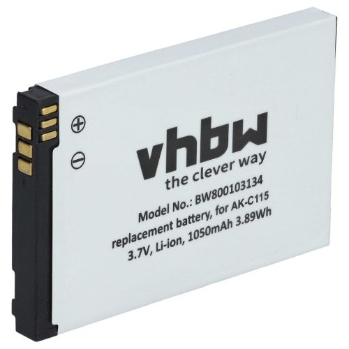VHBW Senior mobile phone battery Emporia AK-C115 - 1050 mAh 3.7 V Li-Ion - Smartphone battery