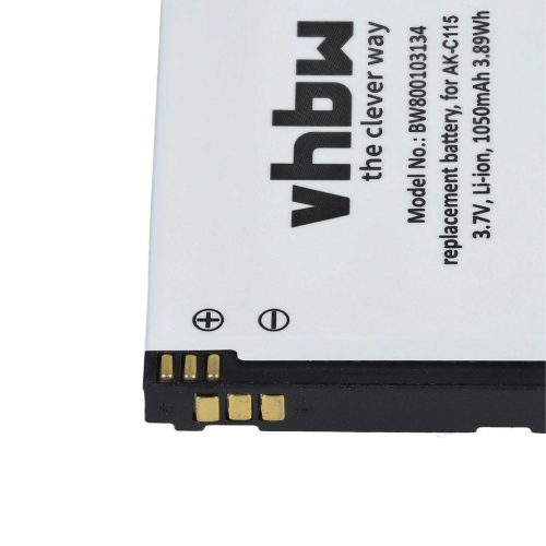 VHBW Senior mobile phone battery Emporia AK-C115 - 1050 mAh 3.7 V Li-Ion - Smartphone battery