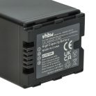 Videokamera Akku für Panasonic VW-VBN260E-K, VW-VBN260E, VW-VBN260 - 3300 mAh 7,2 V Li-Ion