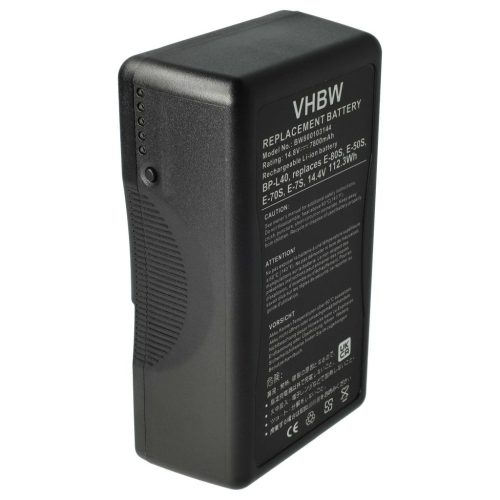 Videokamera akkumulátor Sony BP-150w, BP-150WS, BP-190S, BP-190WS - 7800 mAh 14,4 V Li-Ion