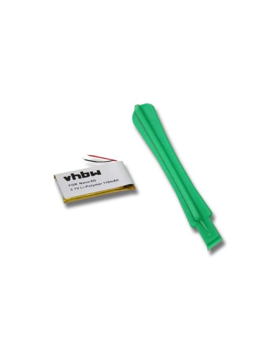 MP3-lejátszó akku Apple 616-0531-hez - 110 mAh 3,7 V Li-polimer