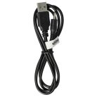 VHBW 1x USB Datenkabel Tablet - 2 in 1 Ladekabel für normale USB Tablets 100 cm schwarz