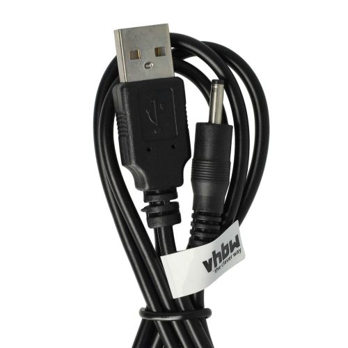 VHBW 1x USB Datenkabel Tablet - 2 in 1 Ladekabel für normale USB Tablets 100 cm schwarz